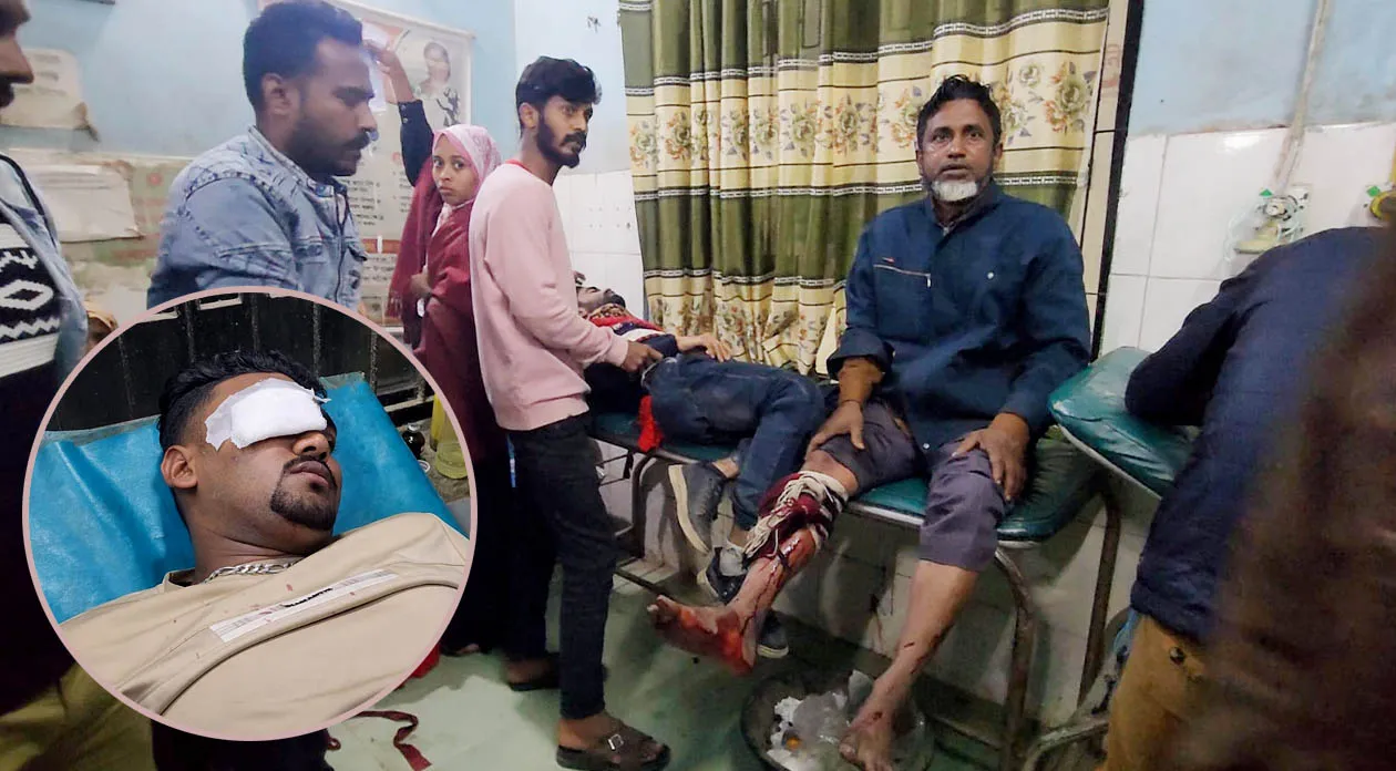 শরীয়তপুরে ছাত্রদল-এনসিপির সং ঘ র্ষ, ক ক টে ল বি স্ফো র ণে আহত ৫ জন